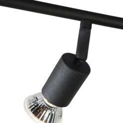 Smart spot zwart kantelbaar incl. Wifi GU10 - Jeany