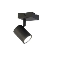 Smart spot zwart verstelbaar vierkant incl. Wifi GU10- Jeana