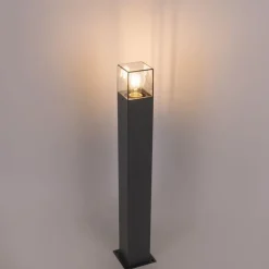 Smart staande buitenlamp antraciet 70 cm incl. Wifi P45 - Denmark