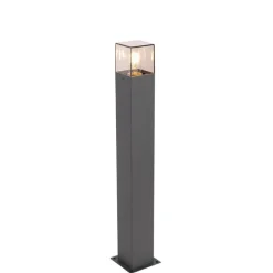 Smart staande buitenlamp antraciet 70 cm incl. Wifi P45 - Denmark