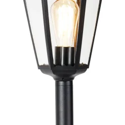 Smart staande buitenlamp zwart 170 cm incl. Wifi ST64 - New Orleans