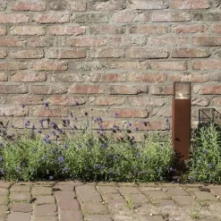 Smart staande buitenlamp roestbruin 50 cm incl. Wifi P45 - Denmark