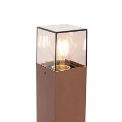 Smart staande buitenlamp roestbruin 50 cm incl. Wifi P45 - Denmark