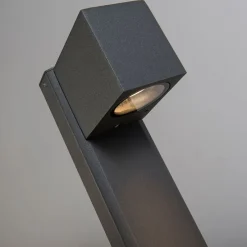 Smart staande buitenlamp antraciet 30 cm IP44 incl. Wifi GU10 - Baleno