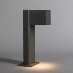 Smart staande buitenlamp antraciet 30 cm IP44 incl. Wifi GU10 - Baleno