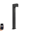 Smart staande buitenlamp antraciet 65 cm IP44 incl. Wifi GU10 - Baleno