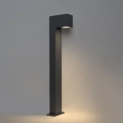 Smart staande buitenlamp antraciet 65 cm IP44 incl. Wifi GU10 - Baleno