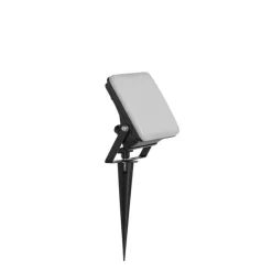 Smart straler zwart 12,8 cm incl. LED IP65 met grondpin - Ruud
