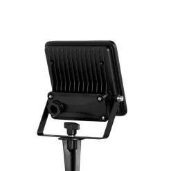 Smart straler zwart 12,8 cm incl. LED IP65 met grondpin - Ruud