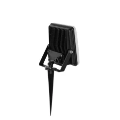 Smart straler zwart 14,5 cm incl. LED IP65 met grondpin - Ruud