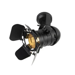 Smart studiospot zwart draai- en kantelbaar incl. Wifi A60 - Movie