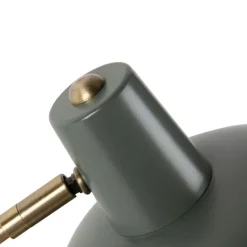 Smart tafellamp groen met brons incl. Wifi P45 - Milou