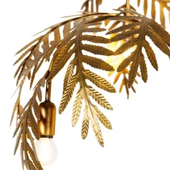 Smart vloerlamp goud 193 cm 3-lichts incl. 3 Wifi P45 - Botanica