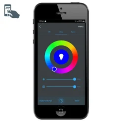 Smart vloerlamp incl. LED RGB en dimbaar in kelvin - Saar