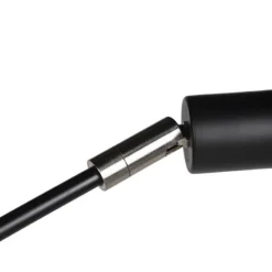 Smart vloerlamp zwart 5-lichts incl. Wifi B35 - Sixties