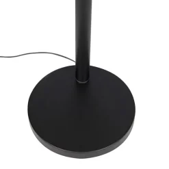 Smart vloerlamp zwart 5-lichts incl. Wifi B35 - Sixties