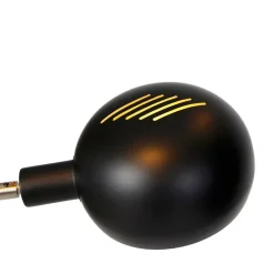 Smart vloerlamp zwart 5-lichts incl. Wifi B35 - Sixties