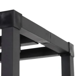 Smart vloerlamp zwart 3-lichts incl. Wifi G95 - Big Cage