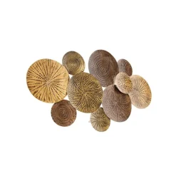 Smart wandlamp antiek goud 93 cm 2-lichts incl. 2 Wifi A60 - Kelly