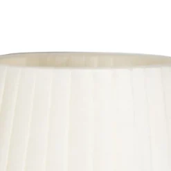 Smart wandlamp brons met witte kap incl. Wifi A60- Pluk