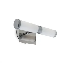 Smart wandlamp chroom IP44 incl. 2 Wifi G9 - Bath