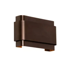 Smart wandlamp donkerbrons 2-lichts incl. 2 Wifi G9 - Coen