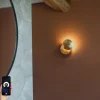 Smart wandlamp goud incl. Wifi G9 - Sunrise