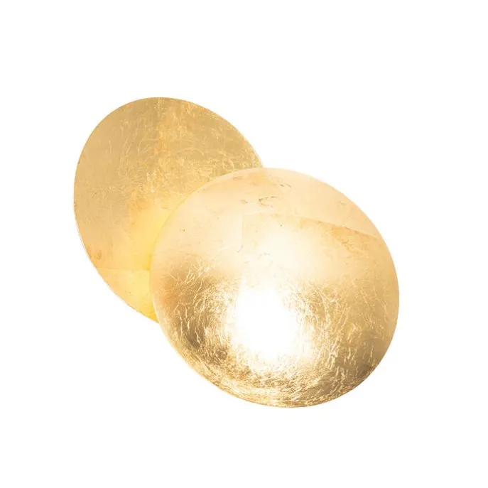 Smart wandlamp goud incl. Wifi G9 - Sunrise