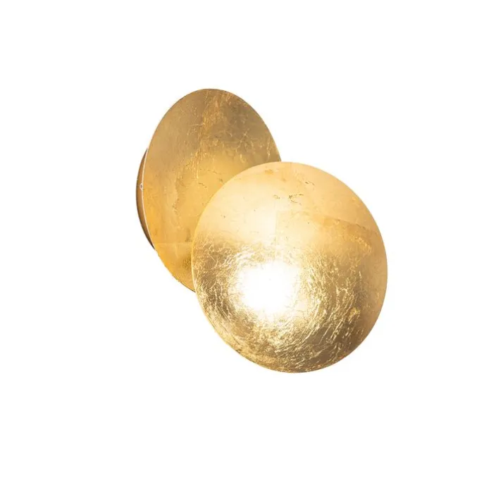 Smart wandlamp goud incl. Wifi G9 - Sunrise