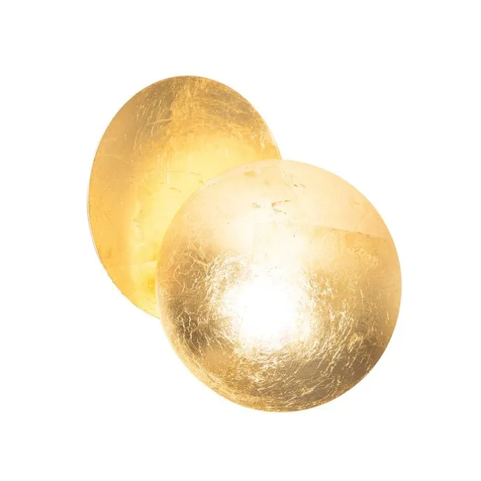 Smart wandlamp goud incl. Wifi G9 - Sunrise