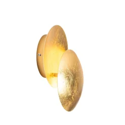 Smart wandlamp goud incl. Wifi G9 - Sunrise