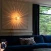 Smart wandlamp goud met glas incl. Wifi P45 - Ayesha