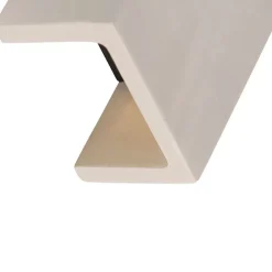 Smart wandlamp grijs beton rechthoek incl. Wifi G9 - Meaux