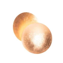 Smart wandlamp koper incl. Wifi G9 - Sunrise