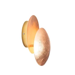 Smart wandlamp koper incl. Wifi G9 - Sunrise