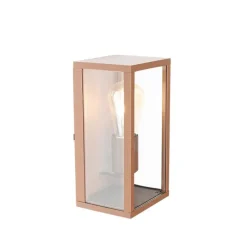 Smart wandlamp roestbruin 26 cm IP44 incl. Wifi ST64- Charlois