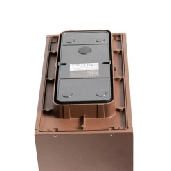 Smart wandlamp roestbruin 26 cm IP44 incl. Wifi ST64- Charlois