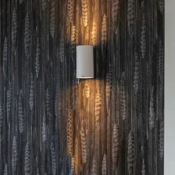 Smart wandlamp rond wit incl. 2 wifi GU10 - Sandy