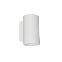 Smart wandlamp rond wit incl. 2 wifi GU10 - Sandy