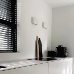 Smart wandlamp wit 24 cm incl. 2 Wifi G9 - Otan