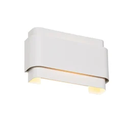 Smart wandlamp wit 2-lichts incl. 2 Wifi G9 - Coen