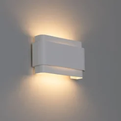 Smart wandlamp wit 2-lichts incl. 2 Wifi G9 - Coen