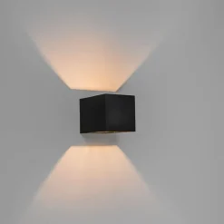 Smart wandlamp zwart 8 cm incl. Wifi G9 - Transfer