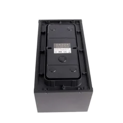 Smart wandlamp zwart 26 cm IP44 incl. Wifi ST64- Charlois