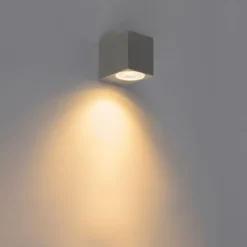 Smart wandlamp zwart incl. WiFi GU10 IP44 - Baleno