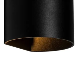 Smart wandlamp zwart incl. Wifi G9 - Sabbio