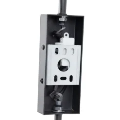 Smart wandlamp zwart 2-lichts verstelbaar incl. Wifi A60 - Lune