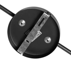 Smart wandlamp zwart met goud glas incl. Wifi A60 - Bert