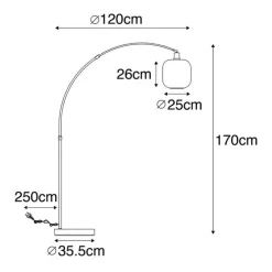 Smart zwart met goud met smoke glas incl. Wifi G95- Zuzanna
