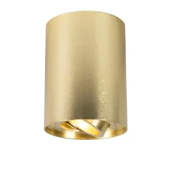 Spot goud/messing draai- en kantelbaar - Rondoo up